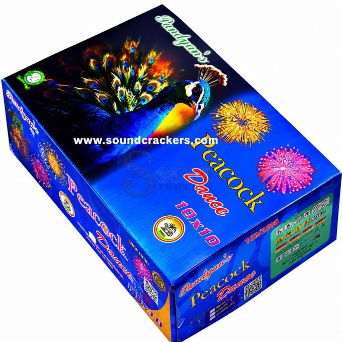 10x10 Peacock Dance (1 Pcs)