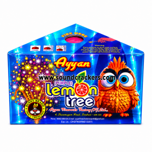 Purple Lemon Tree(Purple colour Fountain and Crackling)[1 Pcs]