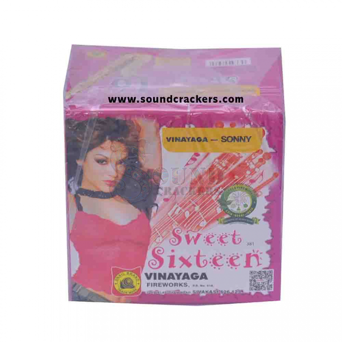 Sweet Sixteen Multiple Whistling Skyshot (1 Pcs)