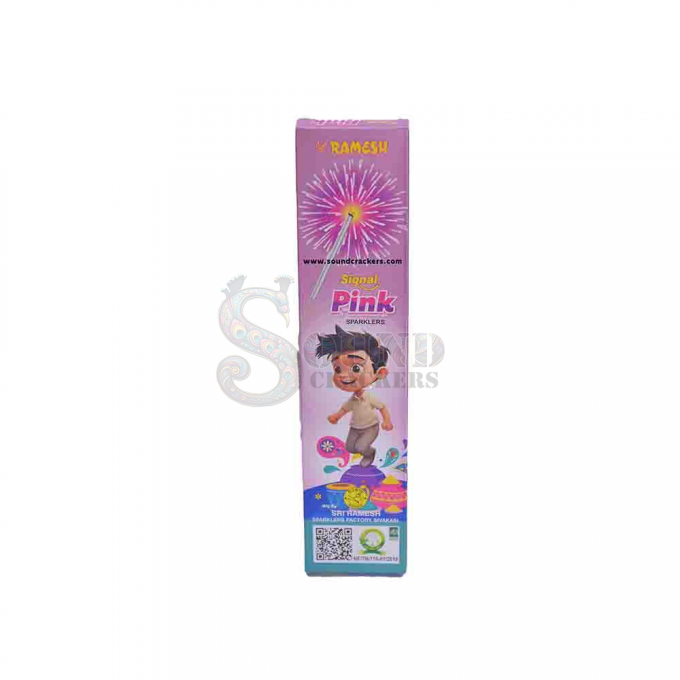 10 CM Pink Colour Sparkler (10 Pcs)