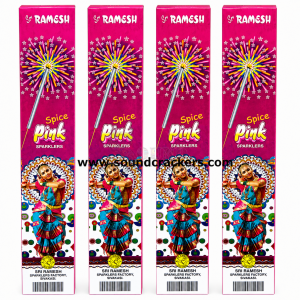 15 CM  Pink Sparkler (10 Pcs)