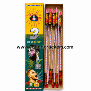 3 sound Rocket (10 Pcs)