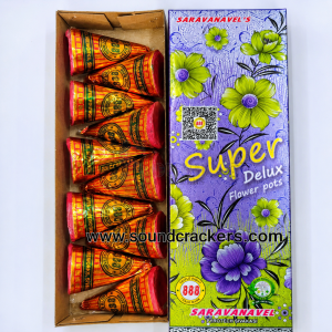 Flower pot Super Deluxe (Mega Size) (10 Pcs)