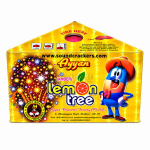 Amber Lemon Tree (Amber Colour Fountain and Crackling)[1 Pcs]