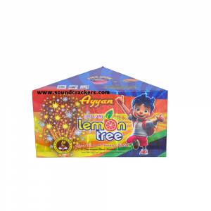 Yellow Lemon Tree (Yellow colour Fountain and Crackling) [1 Pcs]