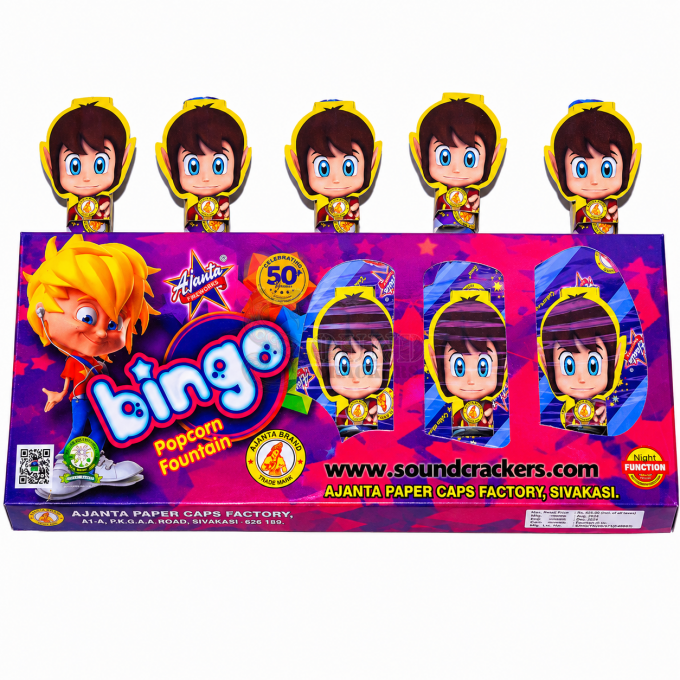 Bingo(Popcorn Fountain)(5 Pcs)