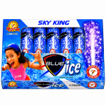 Blue ice [5 Pcs](white silver colour Fountain with Crackling)