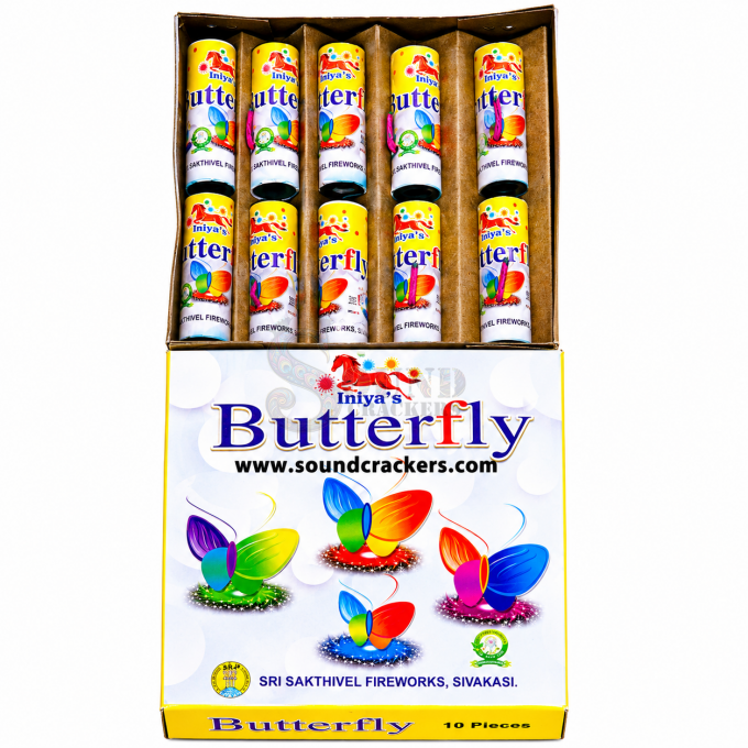 Colour Changing Butterfly (10 Pcs)