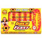 Gold Feast [5 PCS](Golden Yellow colour Fountain with Crackling)