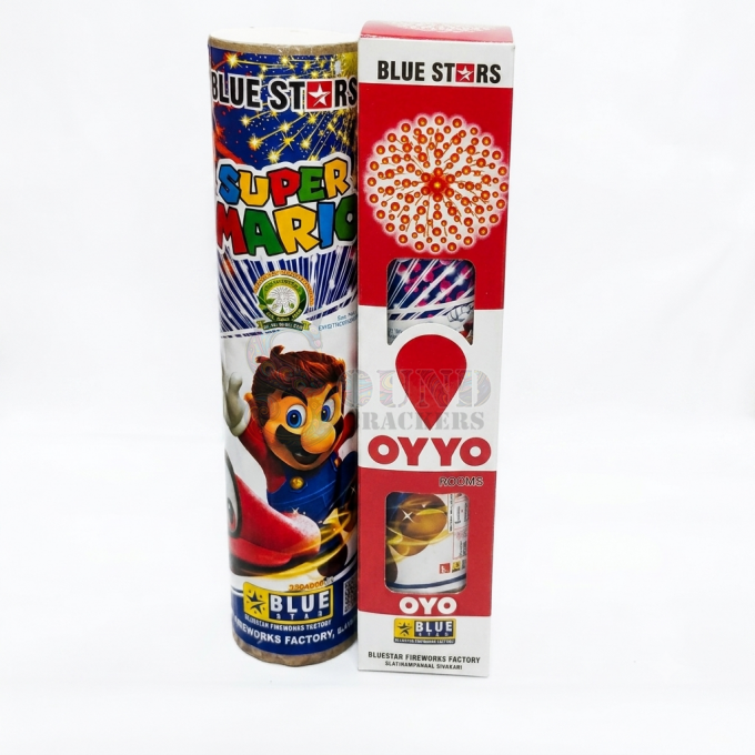3.5 inch "Oyyo" (Red colour Skyshot)(1 Pcs)