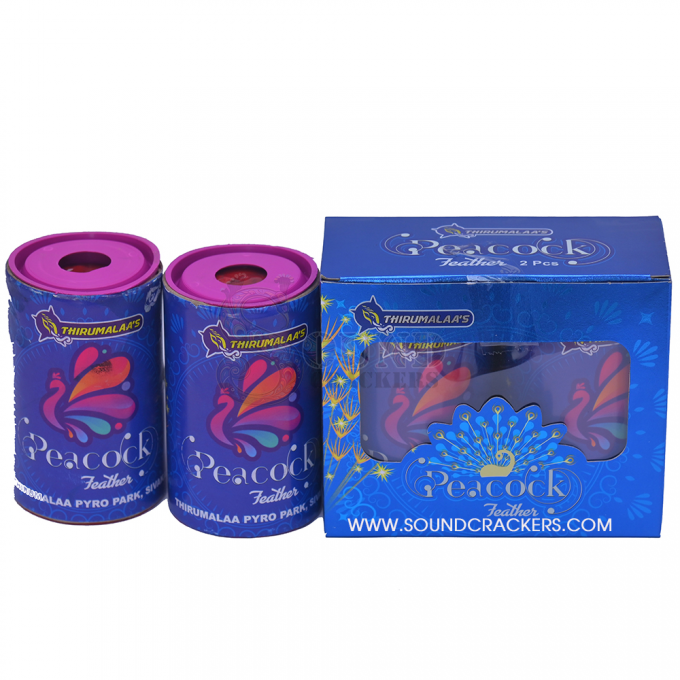 Thirumala Peacock Feather(2 Pcs)