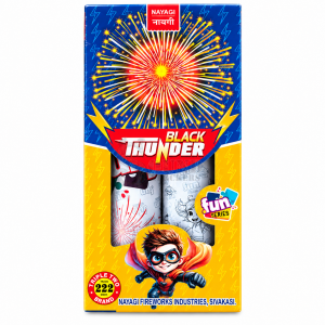 4 inch Fancy (2 Pcs) "Black Thunder"