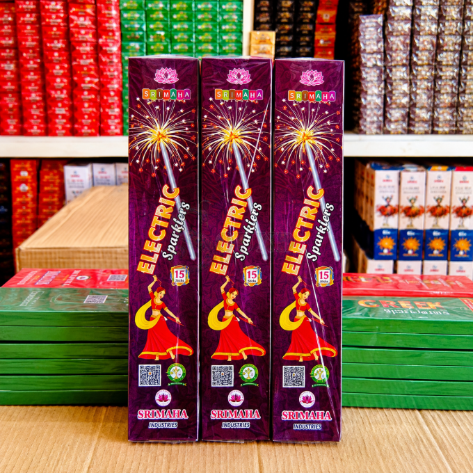 15 CM Electric Sparkler (10 Pcs)