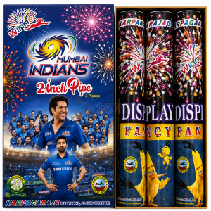 2 inch Fancy (3 pcs - 3 colours) "Mumbai Indians"