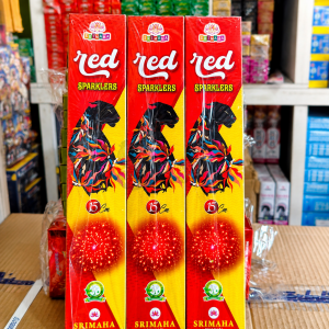 15 CM Red Sparkler (10 Pcs)