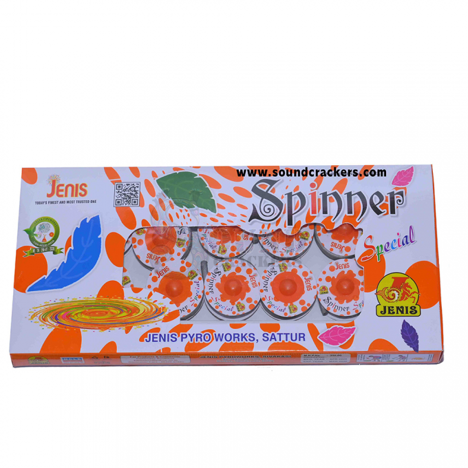 Jenis Spinner Plastic Wheel (10 Pcs)