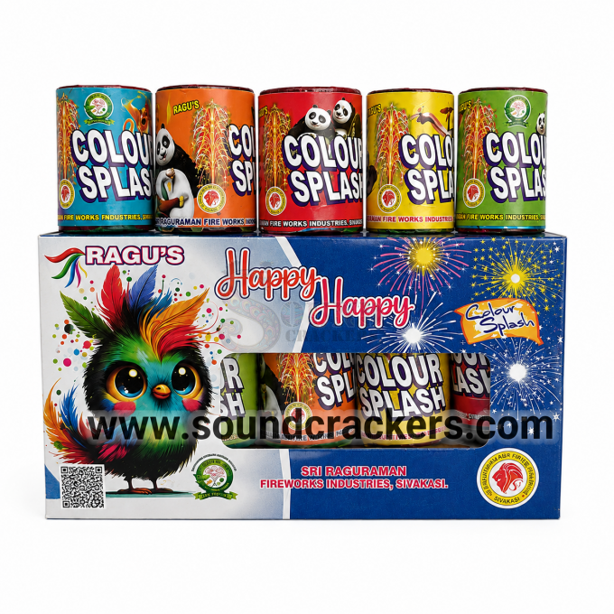 Happy Happy colour splash (5 Pcs)