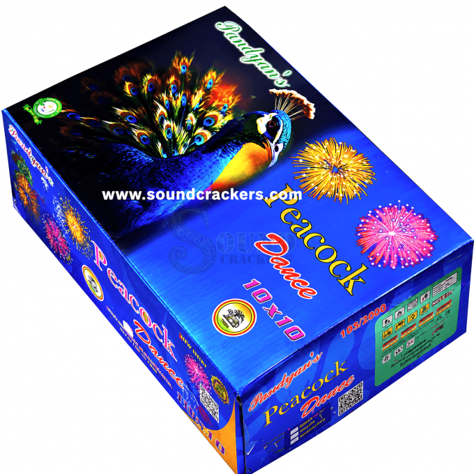10x10 Peacock Dance (1 Pcs)