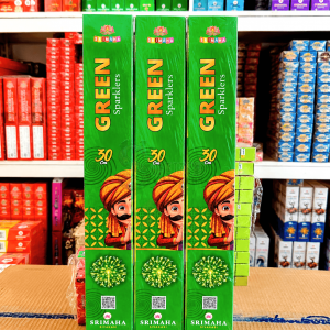 30 CM Green Sparkler (5 Pcs)