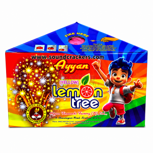 Yellow Lemon Tree (Yellow colour Fountain and Crackling) [1 Pcs]