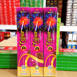 15 CM Colour Sparkler (10 Pcs)
