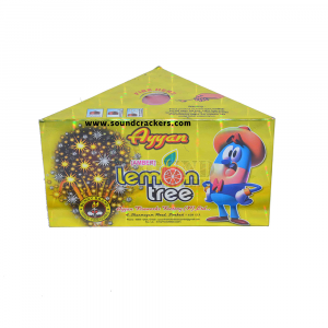 Amber Lemon Tree (Amber Colour Fountain and Crackling)[1 Pcs]