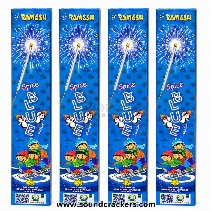 15 CM Blue Sparkler (10 Pcs)
